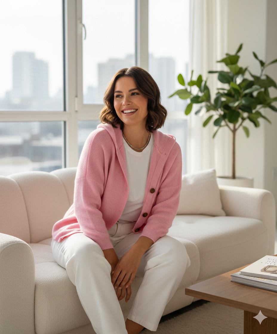 Jeffer - cardigan donna chic